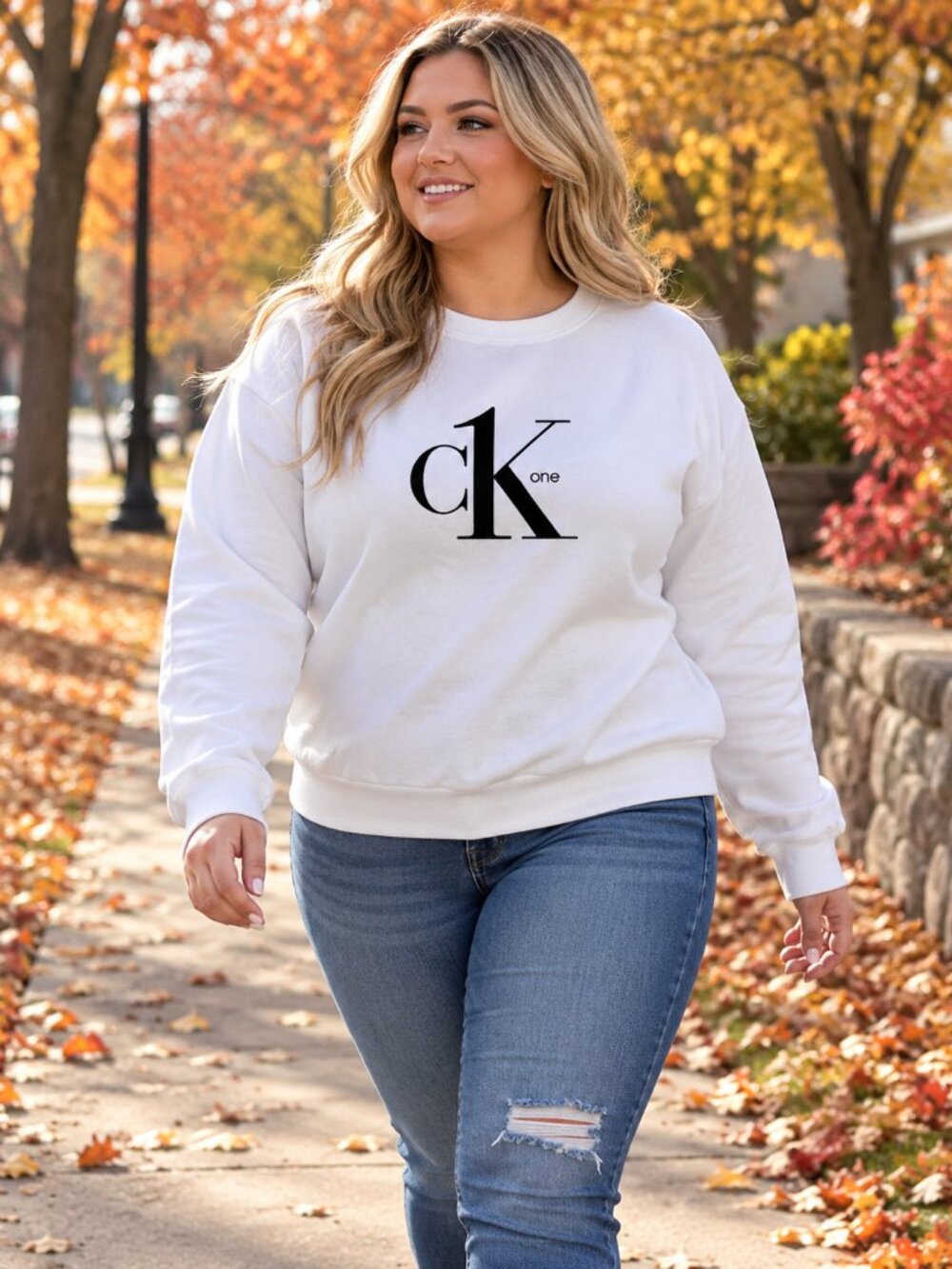 Ladies Calvin Klein Sweatshirt - XXL